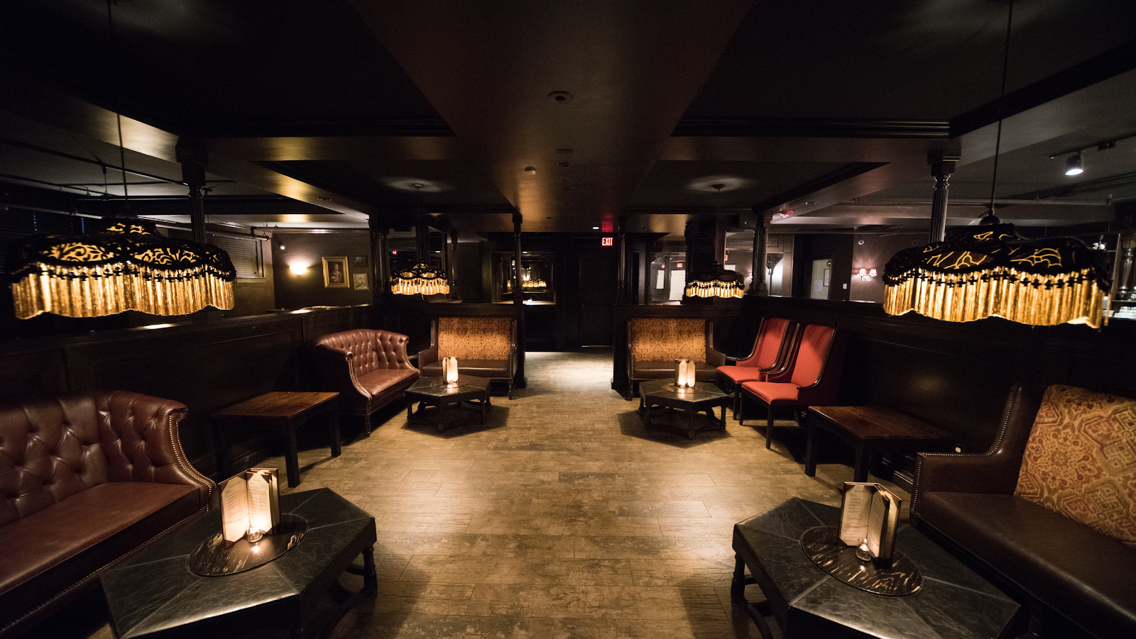 Carrie Nation Cocktail Club speakeasy interior, Beacon Hill Boston