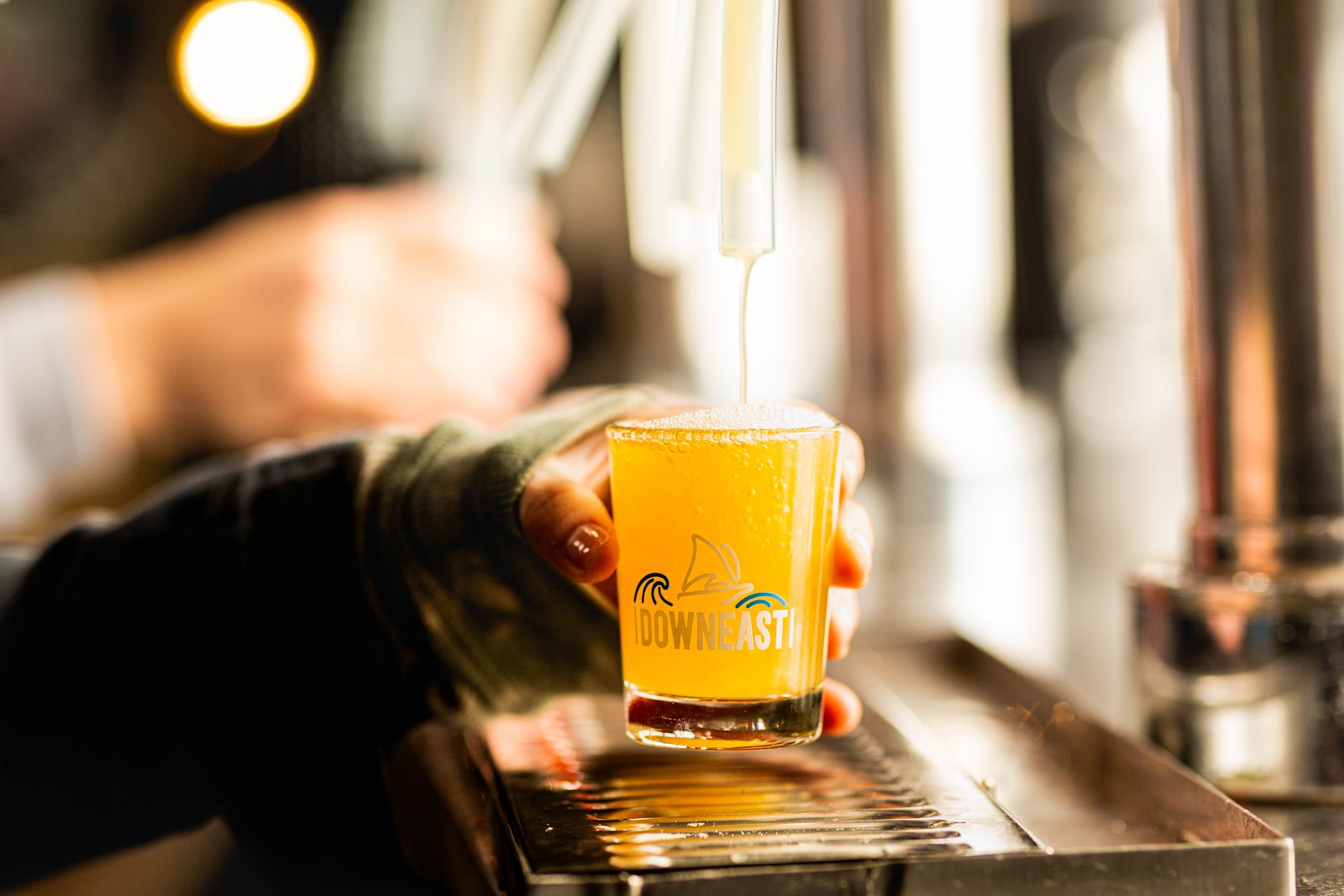 Downeast Cider House taproom inside the East Boston cidery