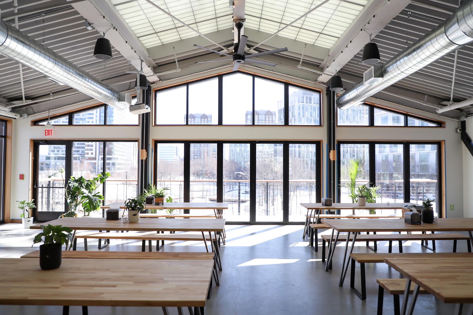 Lamplighter Brewing taproom interior, Cambridge