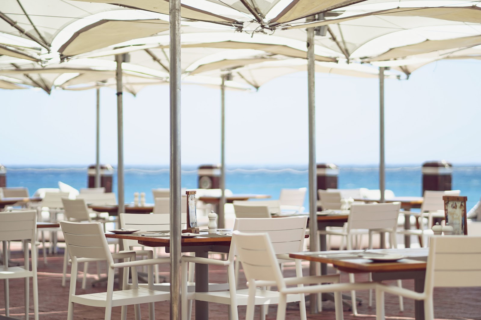 Tobago's seaside bar terrace at the Radisson Blu Waterfront Cape Town