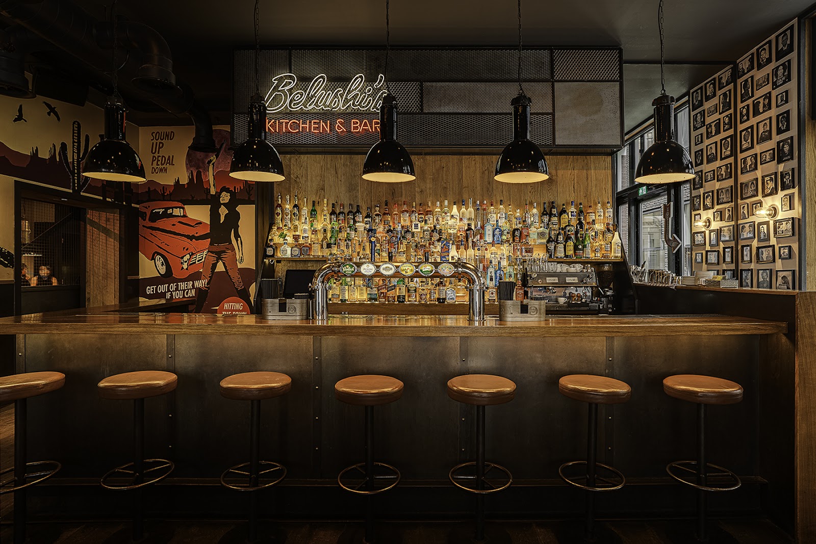 Belushi's Amsterdam Amsterdam bar interior