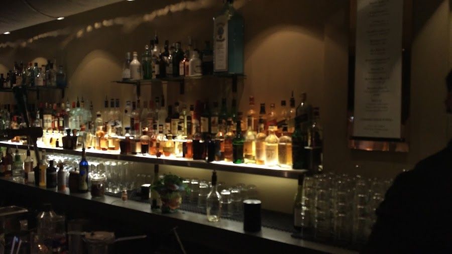 Bo Cinq cocktail at the bar
