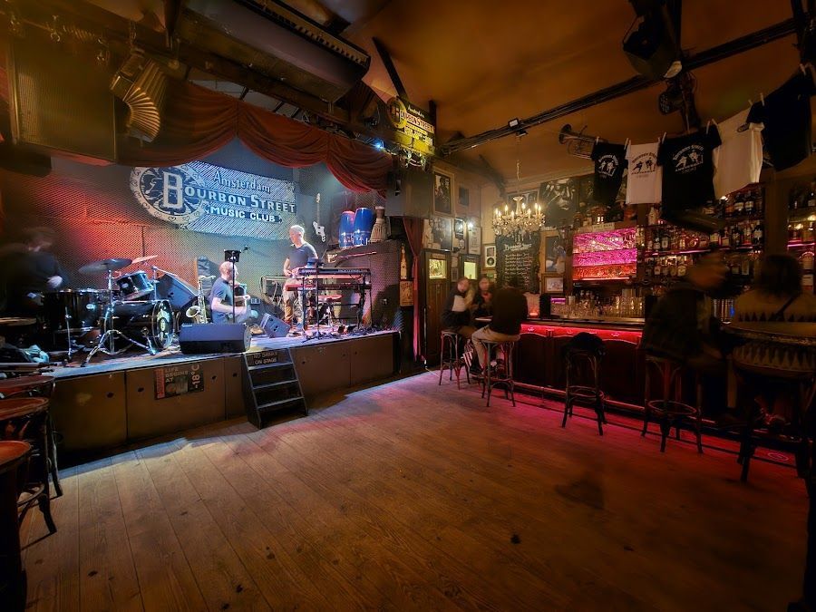 Bourbon Street Jazz Club Amsterdam interior