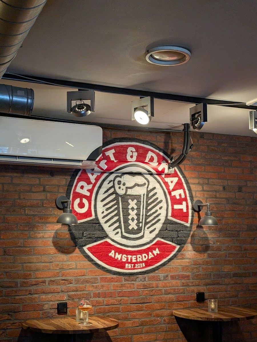 Craft & Draft cocktail at the bar