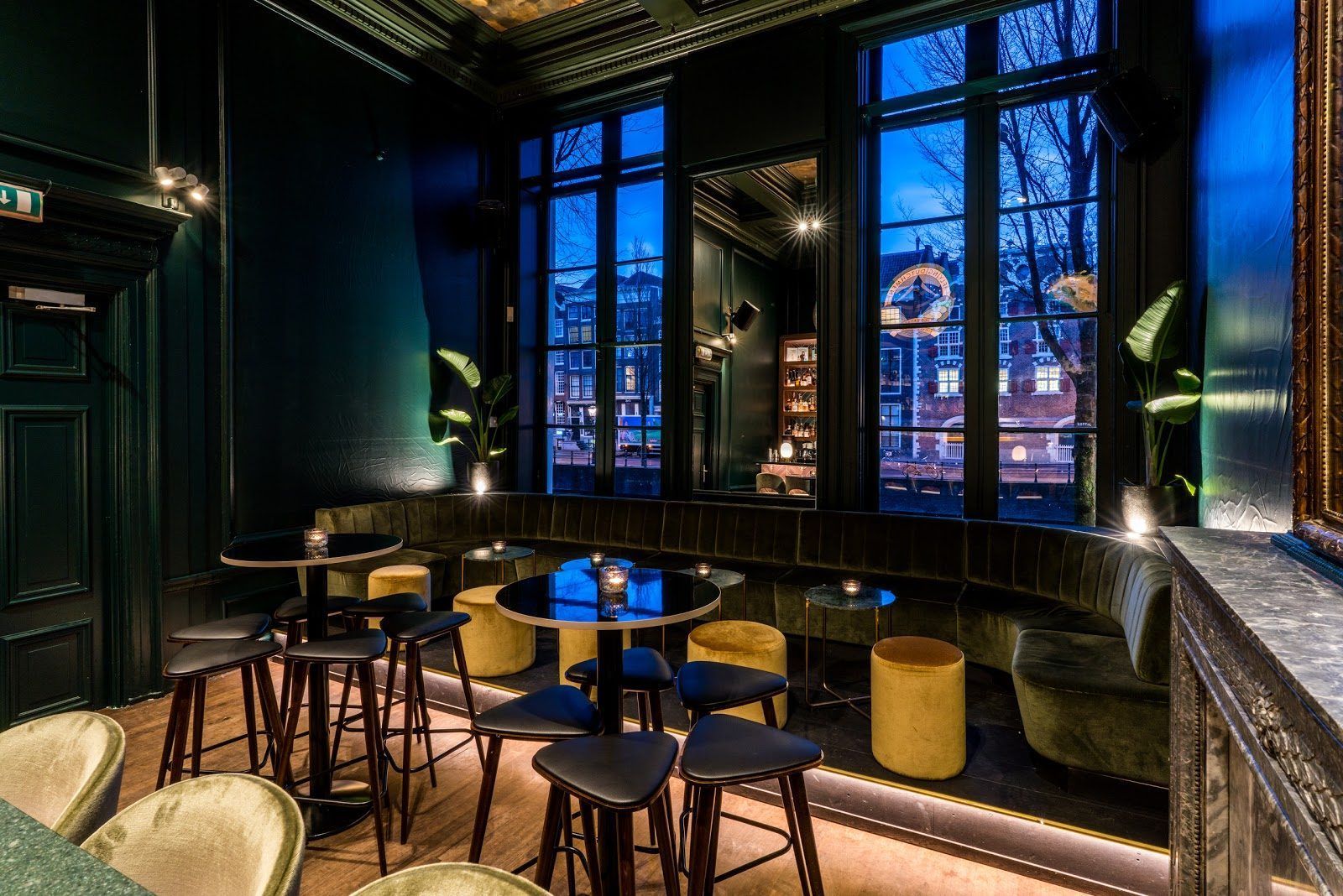 Flying Dutchmen Cocktails Amsterdam bar interior