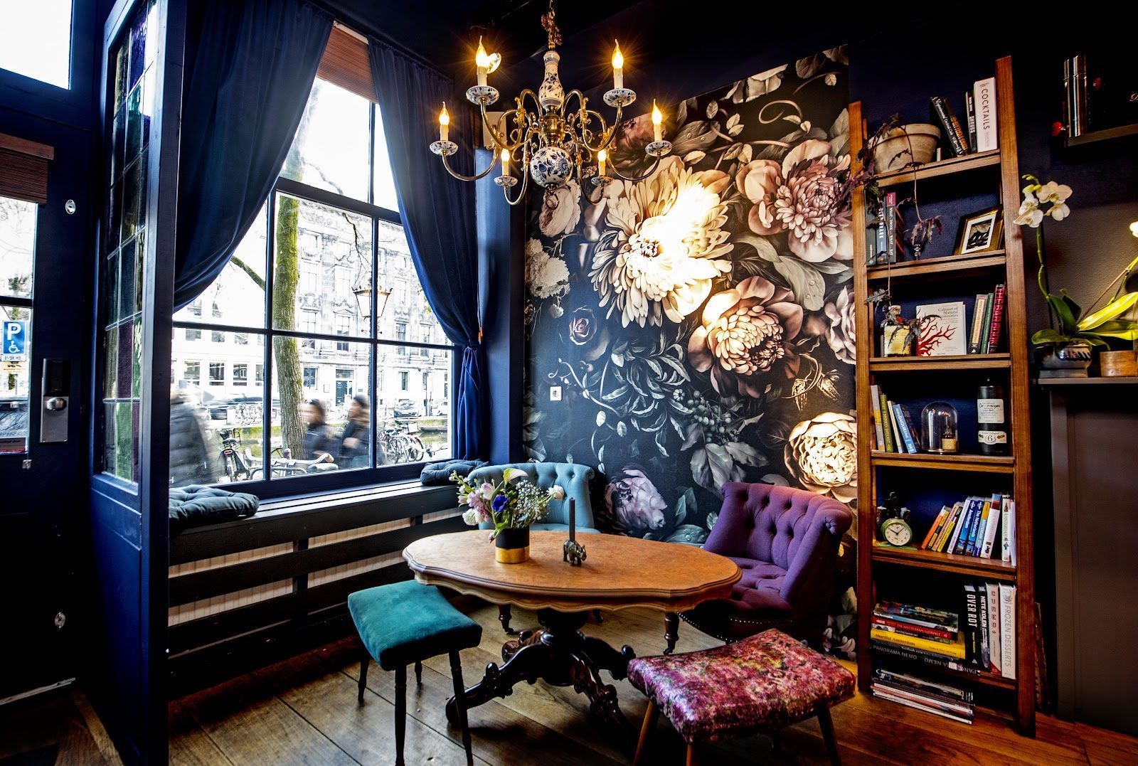 Rosalia's Menagerie Amsterdam bar interior