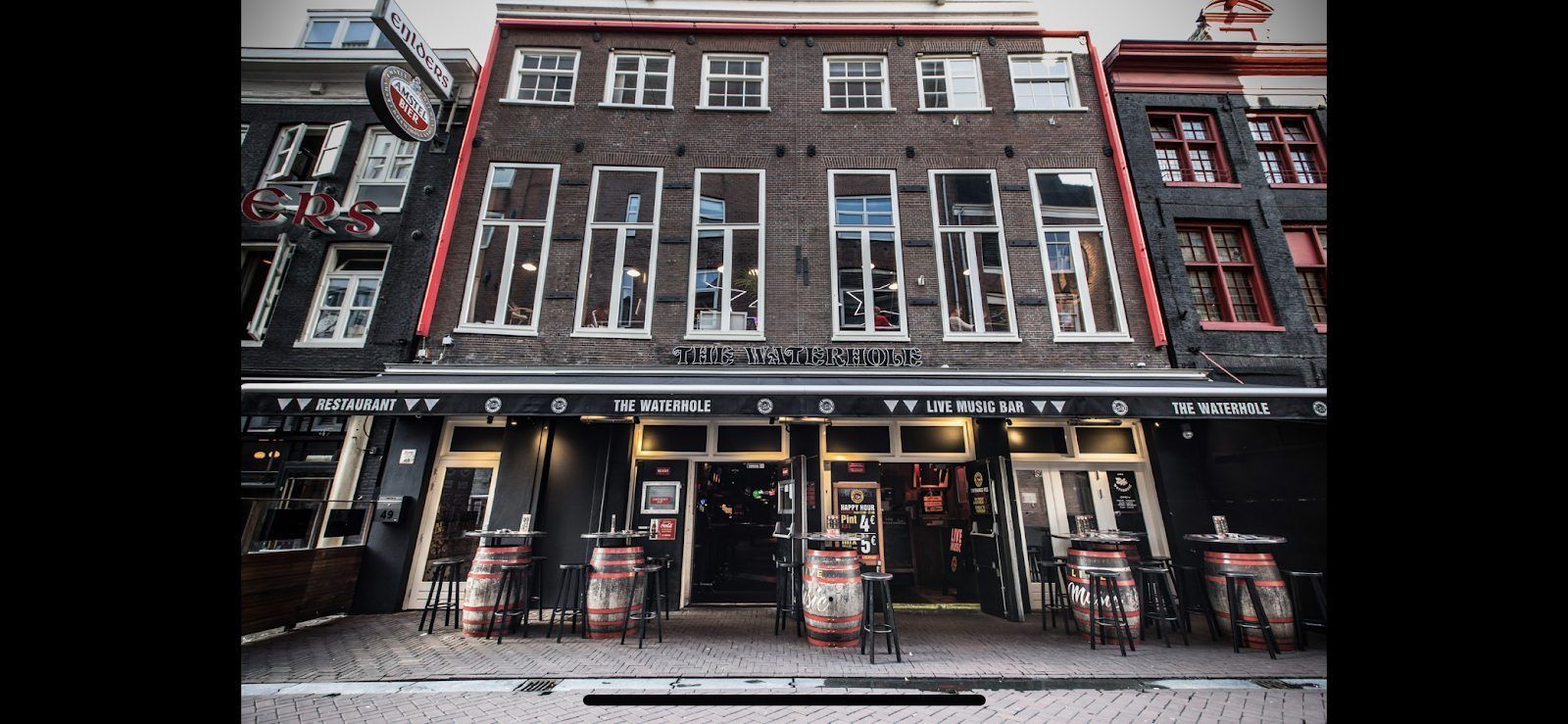 The Waterhole Amsterdam bar interior