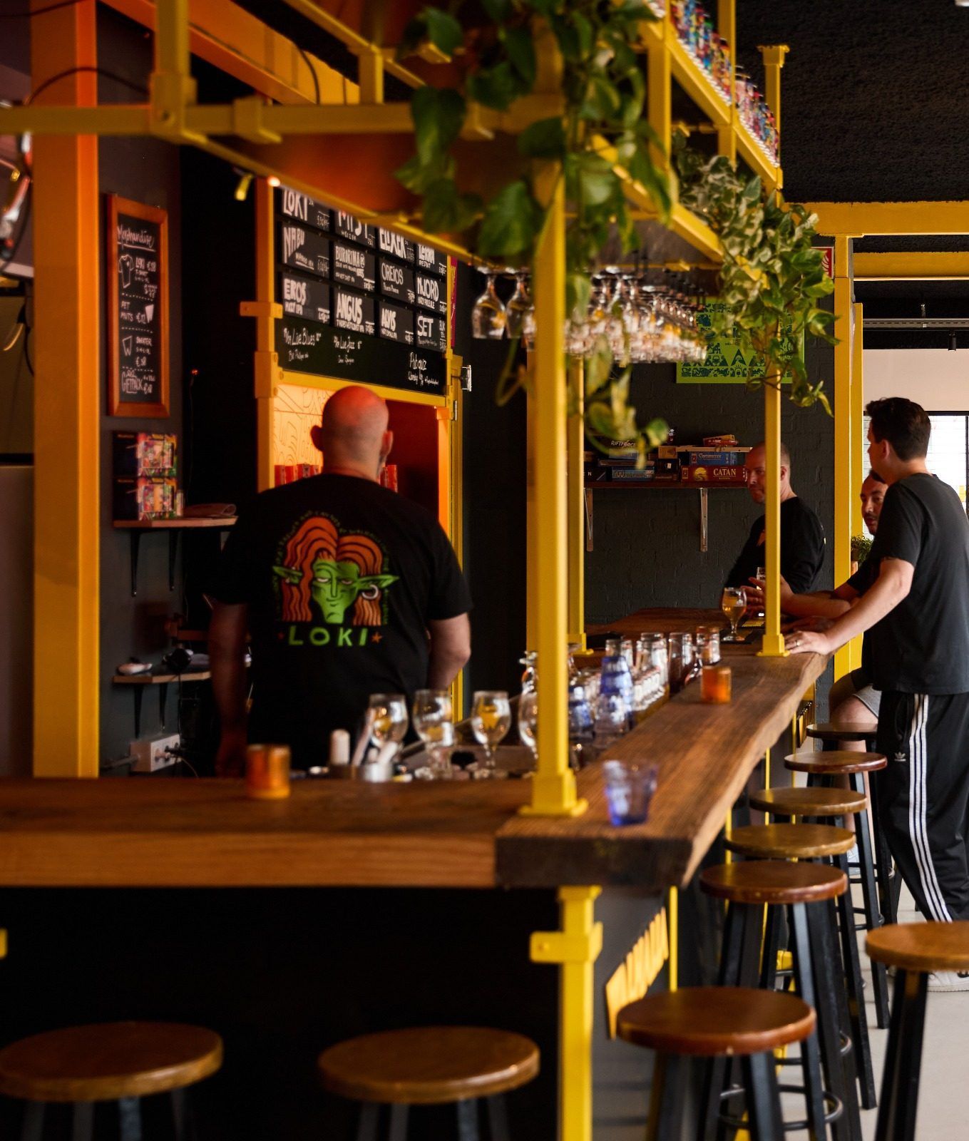 Walhalla Craft Beer Amsterdam bar interior