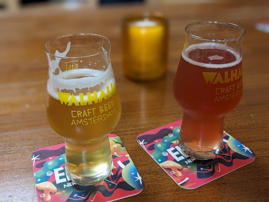 Walhalla Craft Beer cocktail at the bar