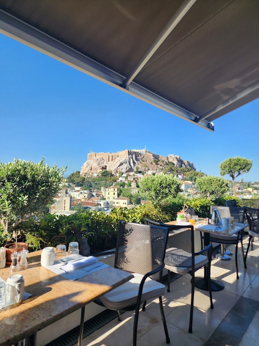 Roof Garden Electra Palace Plaka atmosphere