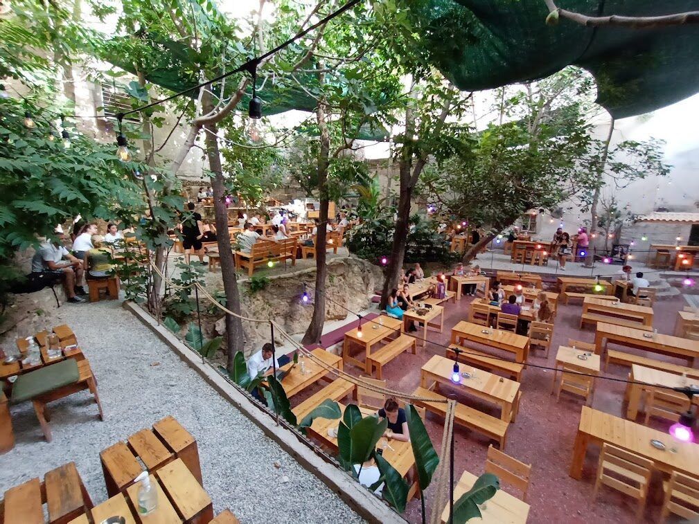 Six d.o.g.s. Athens bar interior