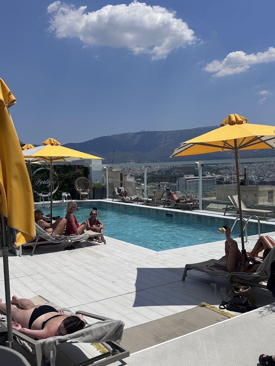Roof Garden at St George Lycabettus Kolonaki atmosphere