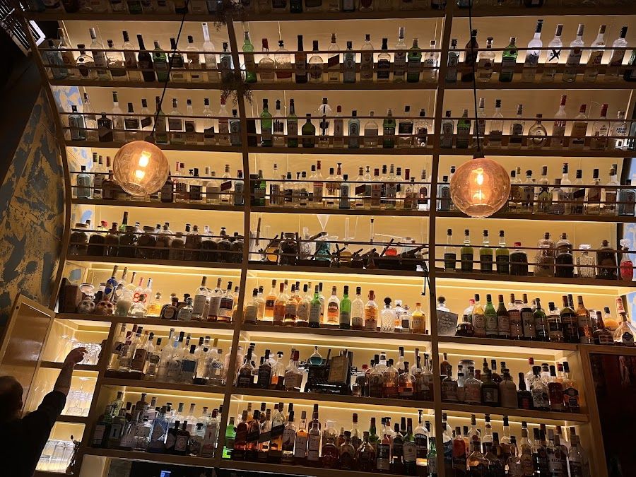 The Gin Joint cocktail at the bar