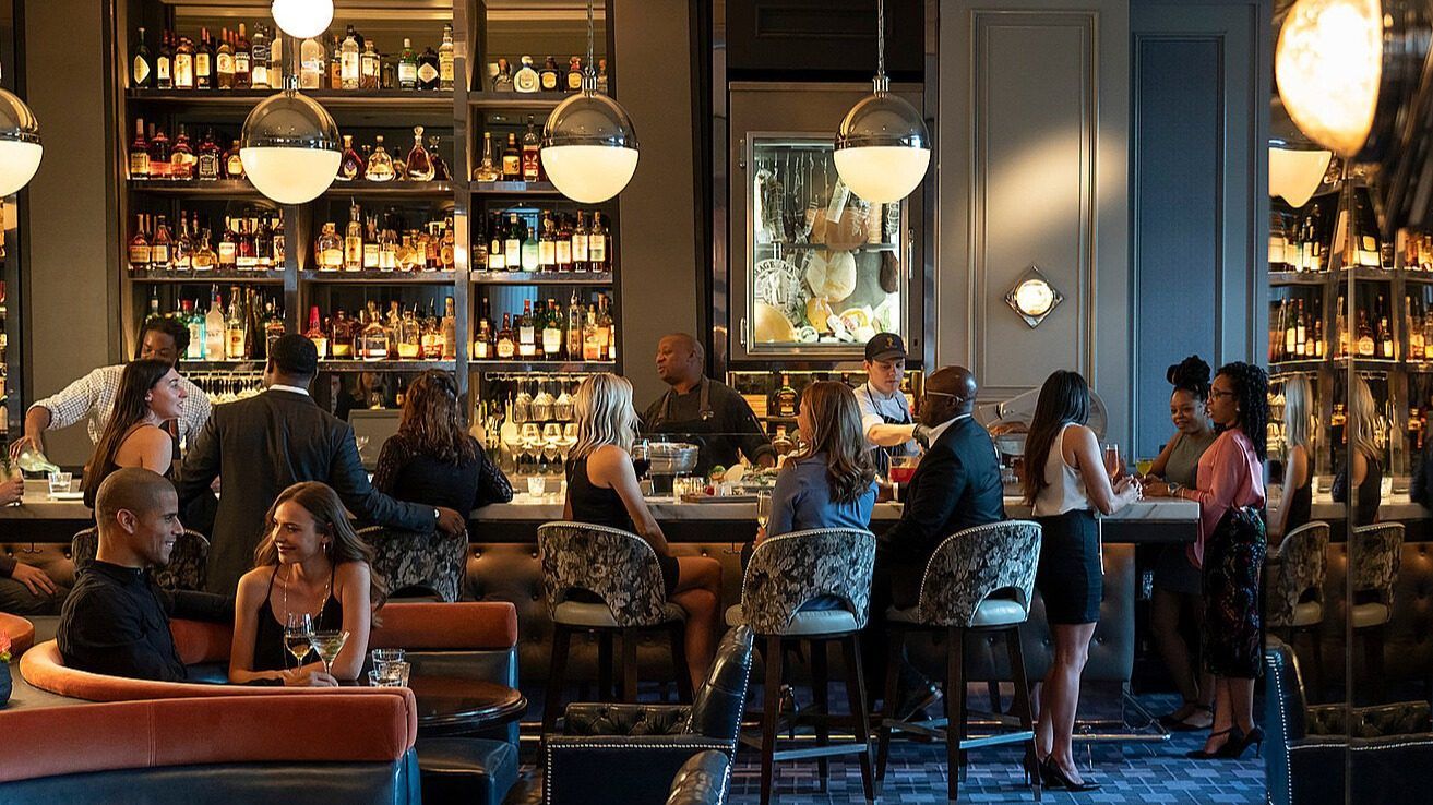 Bar Margot at Four Seasons Atlanta bar interior