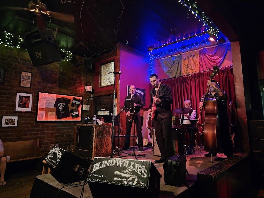 Blind Willie's cocktail at the bar