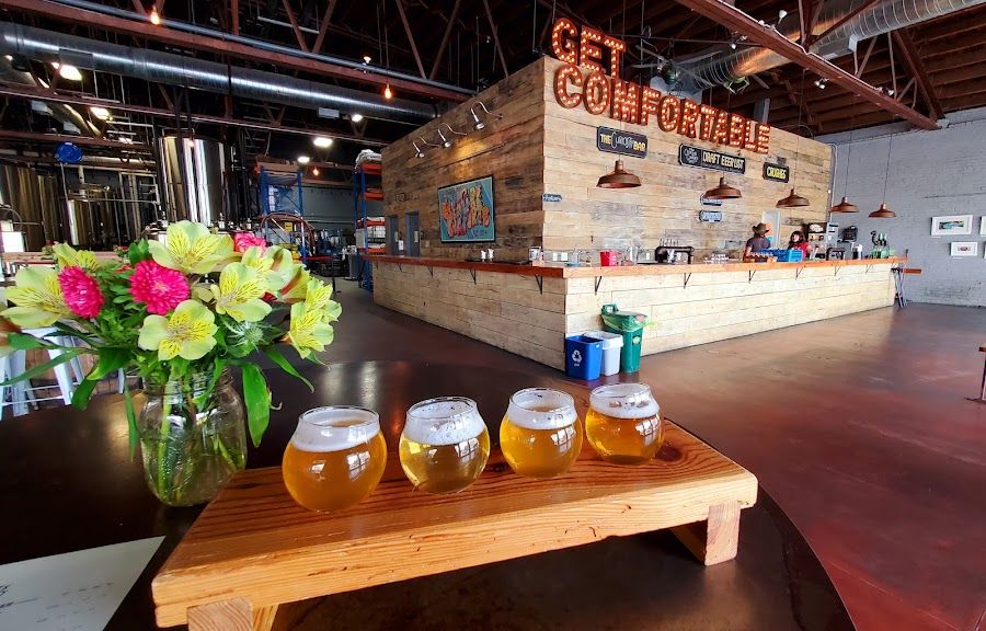 Creature Comforts Atlanta Brewery Old 4th Ward atmosphere