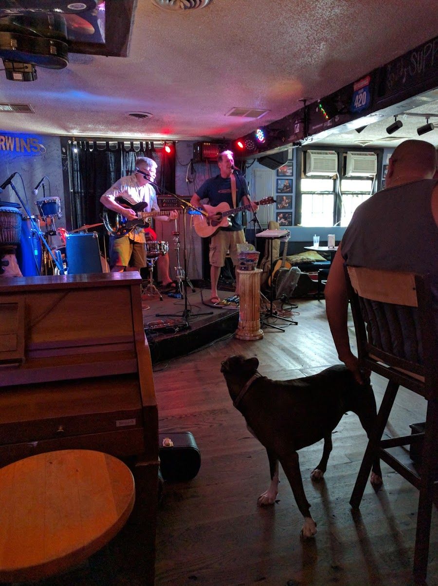 Darwin's Burgers & Blues bar service