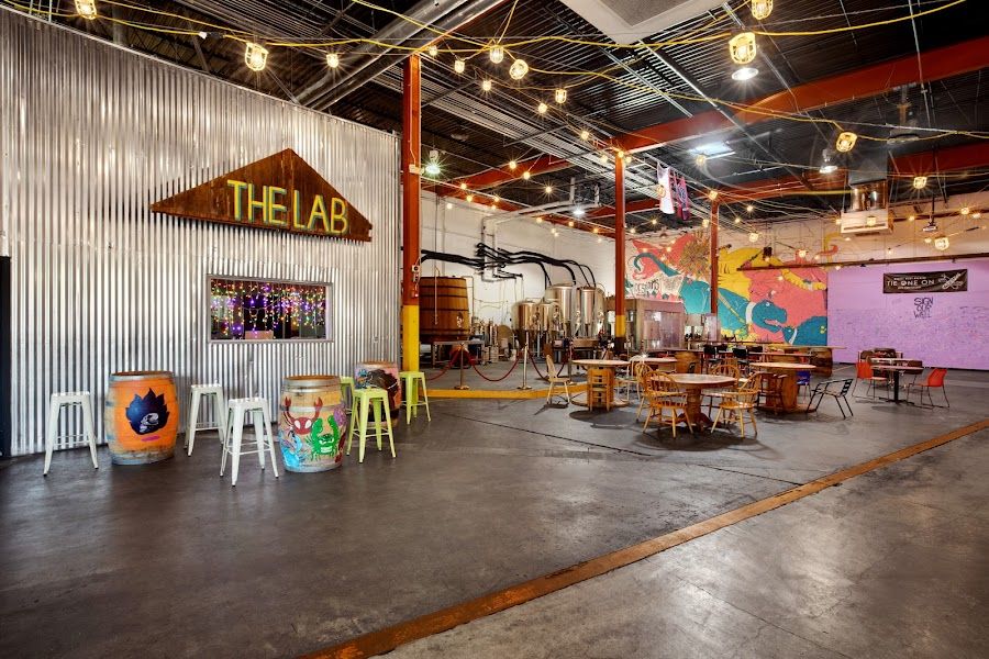 Monday Night Brewing Garage Atlanta interior