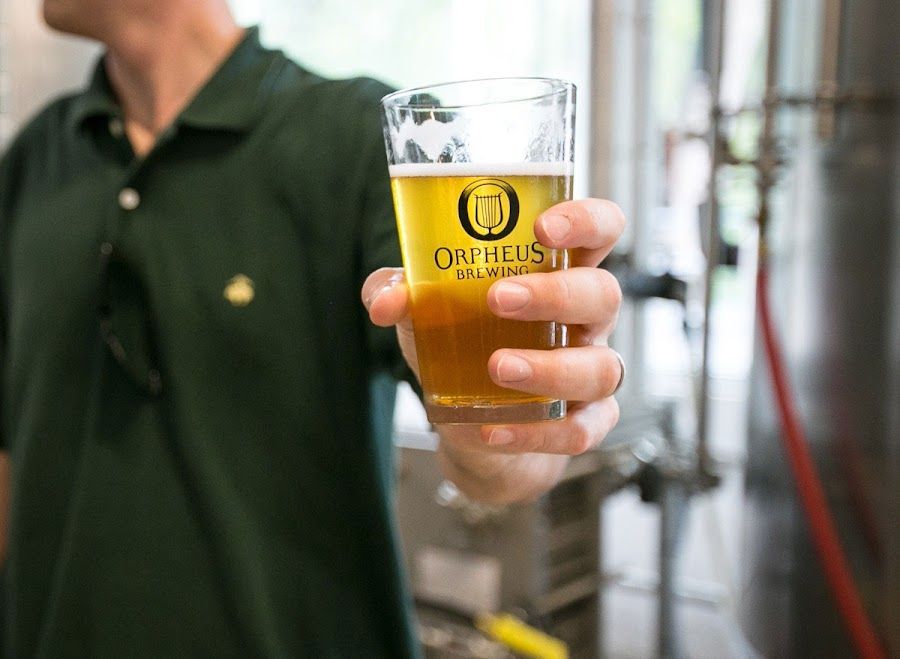 Orpheus Brewing Atlanta interior