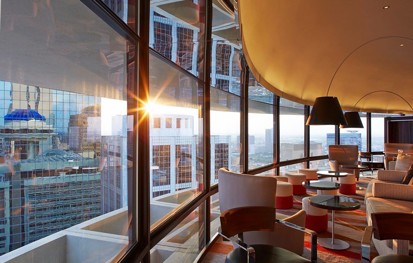 Polaris Atlanta bar interior
