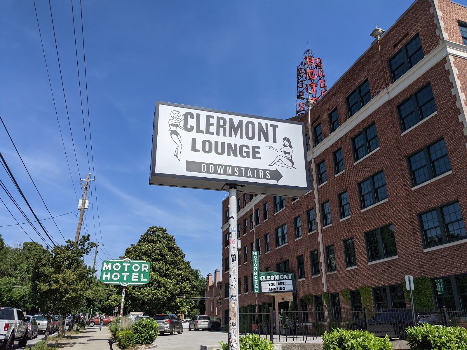 Clermont Lounge Atlanta bar interior