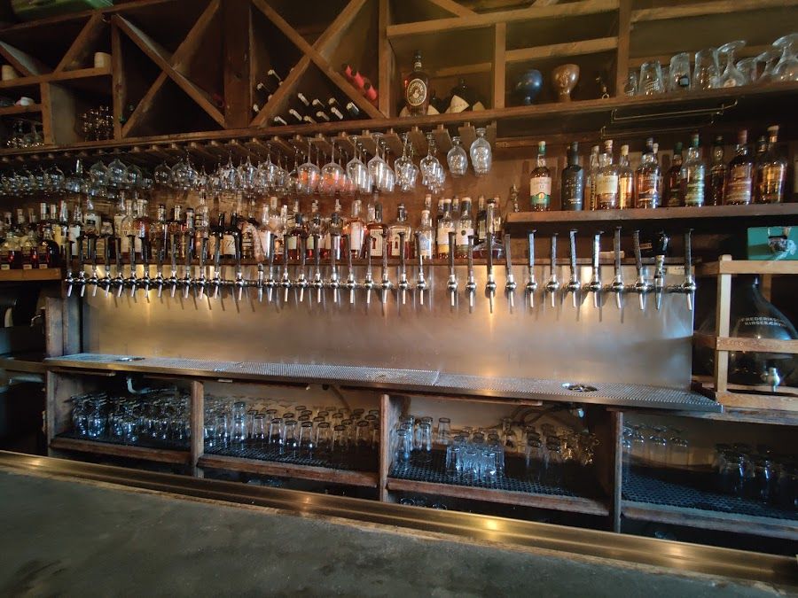 The Porter Beer Bar cocktail at the bar