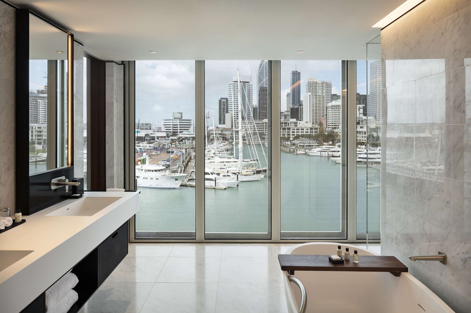 Park Hyatt Auckland bar counter