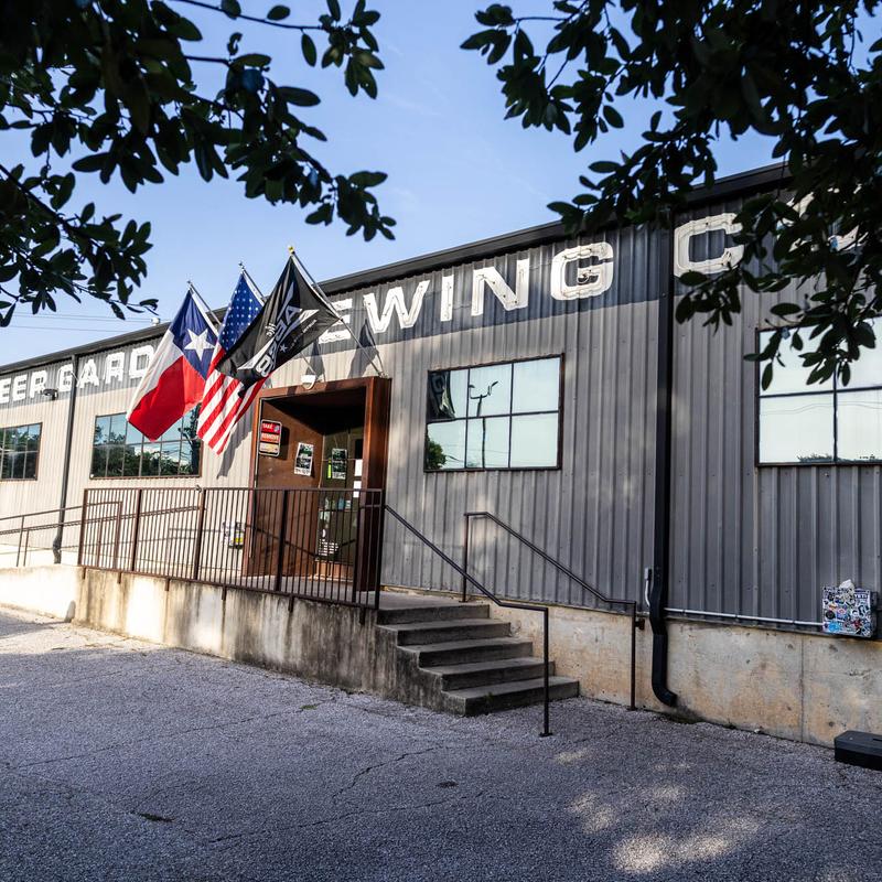 Beer hall taps and pours, similar in mood to The ABGB in South Austin