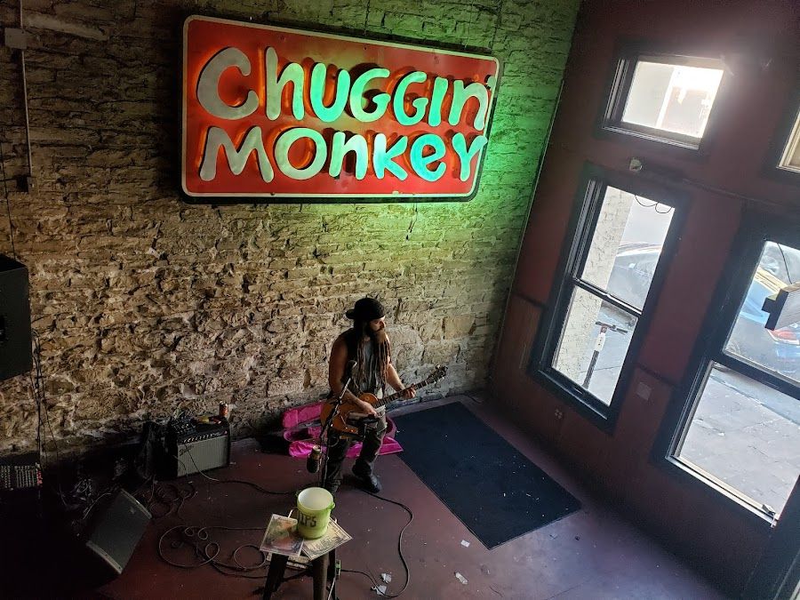 The Chuggin' Monkey Downtown atmosphere