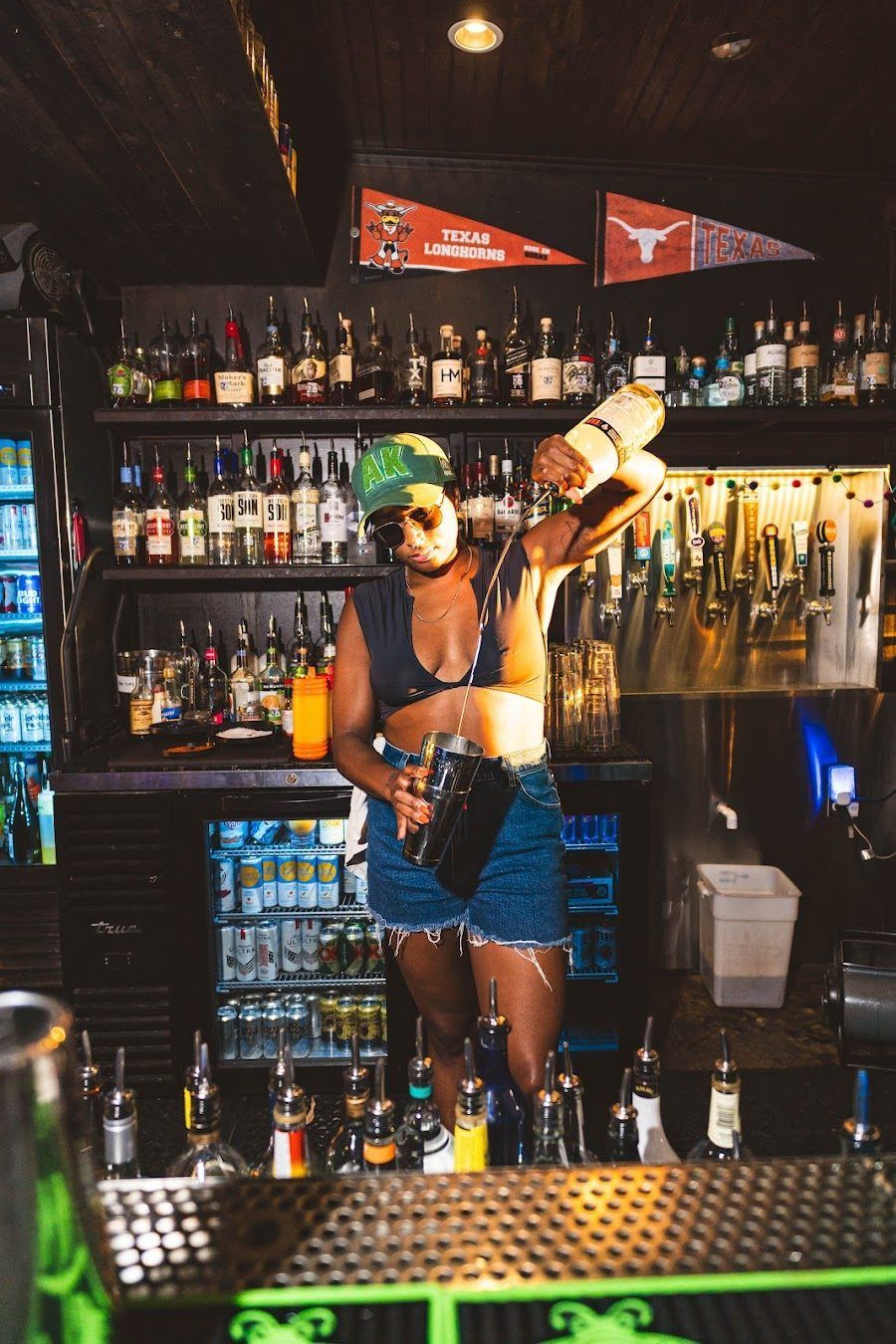 Clive Bar Rainey Street atmosphere