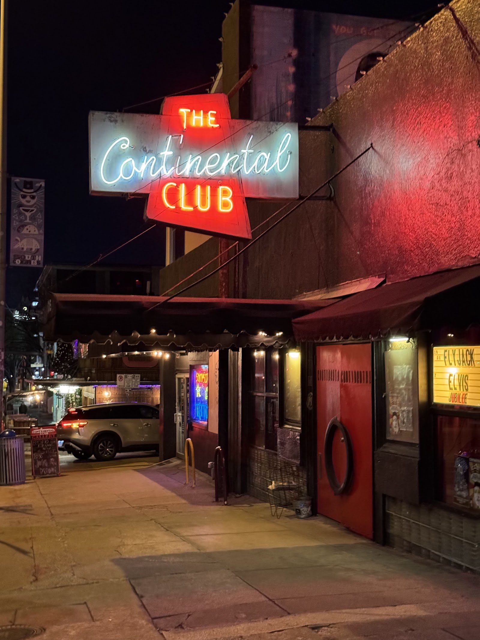 Continental Club Austin bar interior