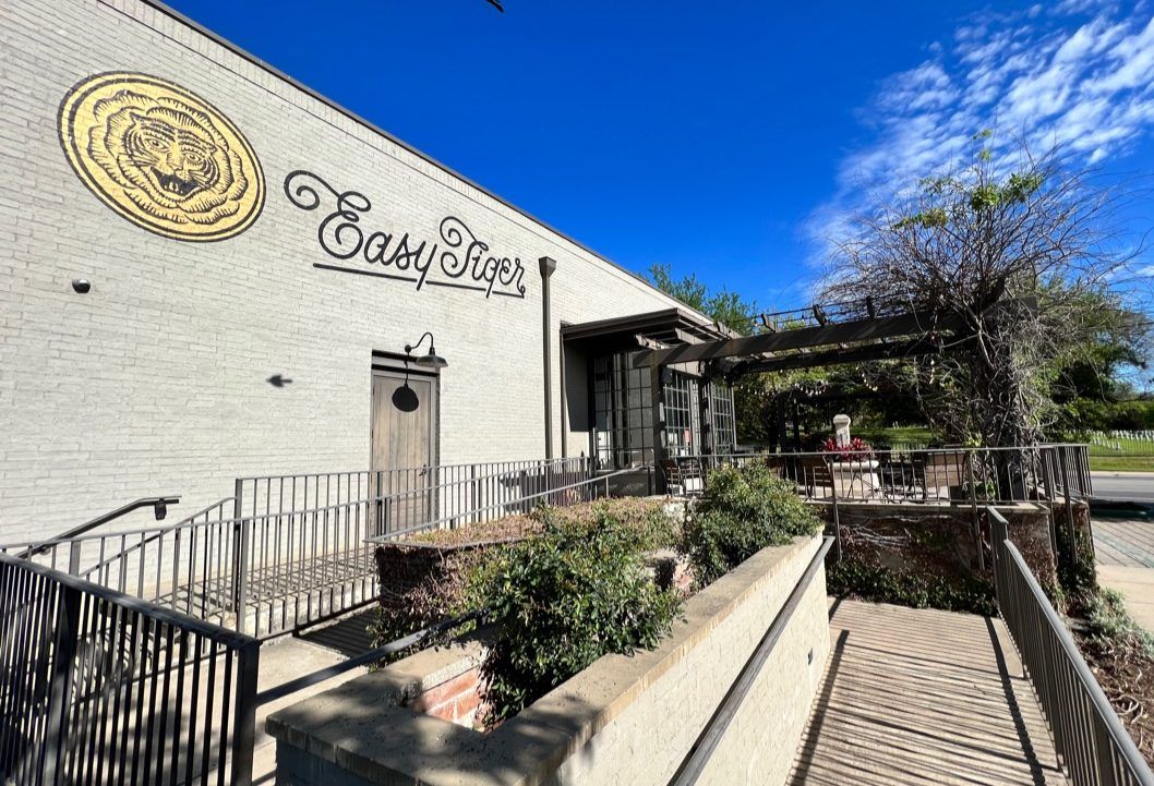 Easy Tiger Beer Garden Austin bar interior