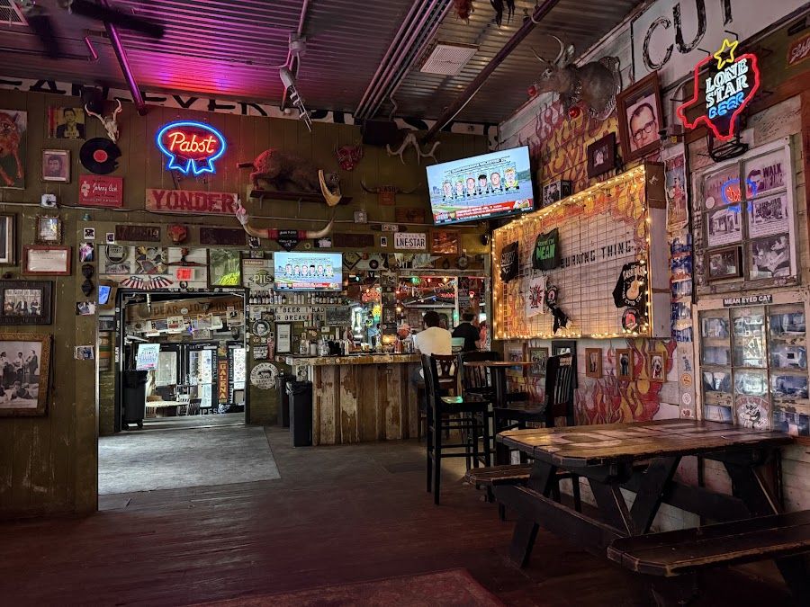 The Mean Eyed Cat Austin interior