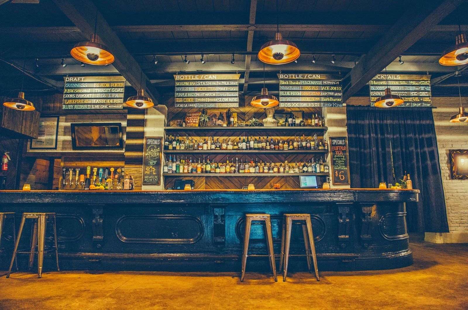 Mohawk Austin bar interior