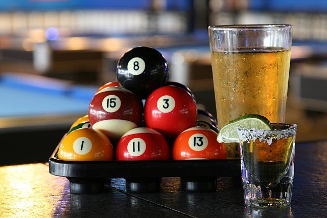 Shooters Billiards Austin interior
