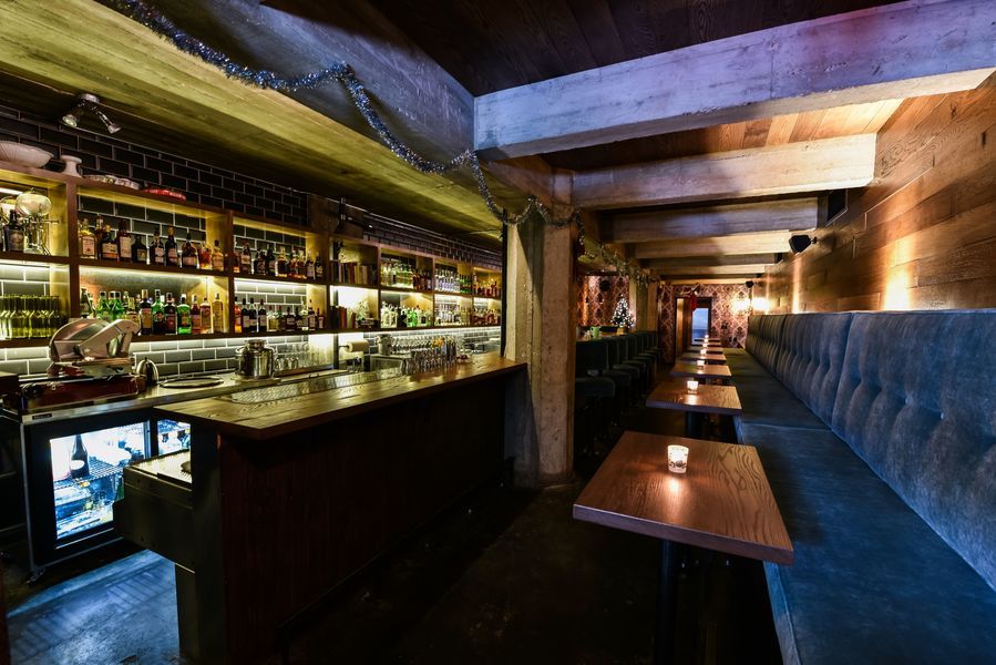 Small Victory Austin bar interior