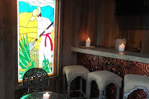Techo Mezcaleria Austin bar interior