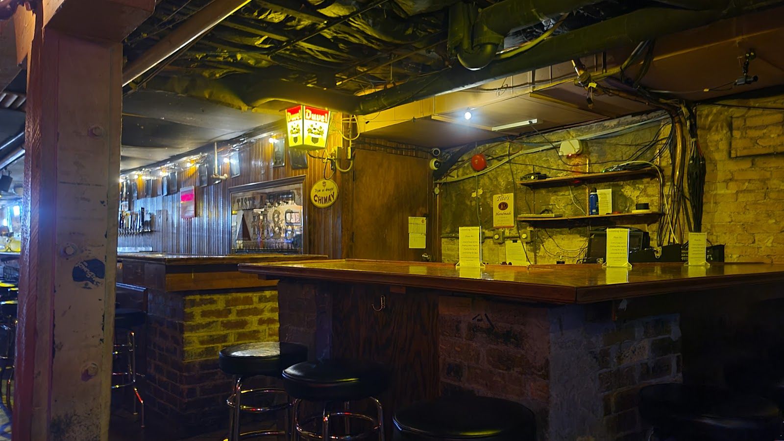 The Elephant Room Austin bar interior