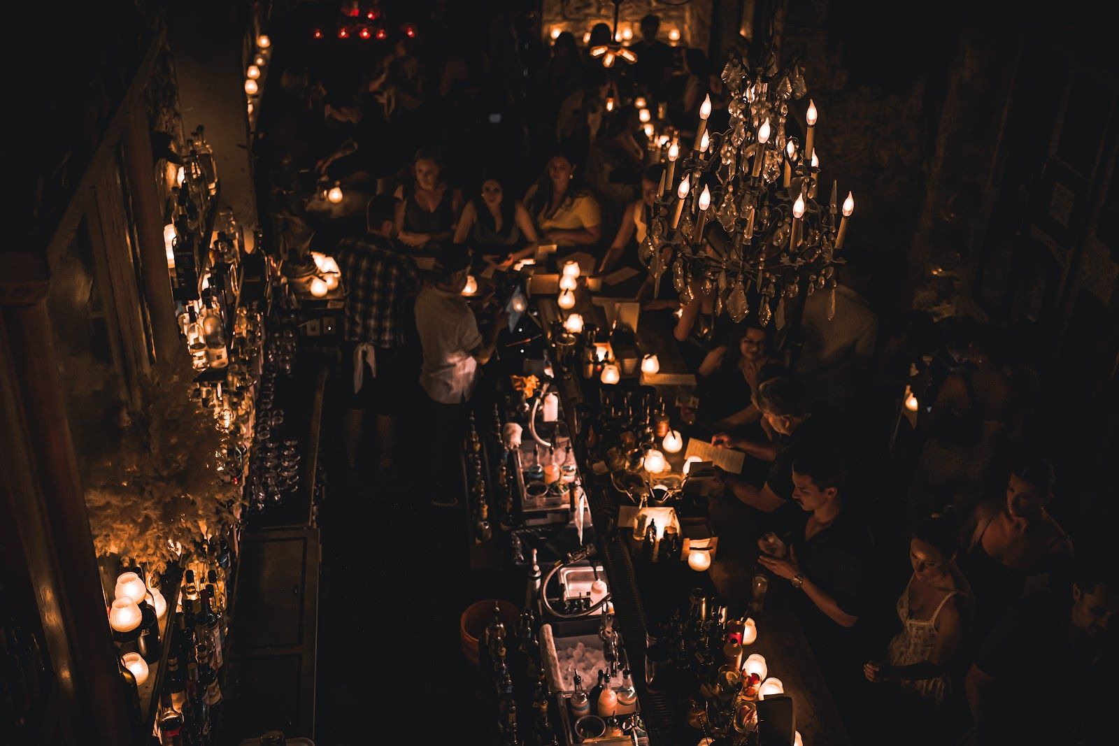 Whisler's Austin bar interior