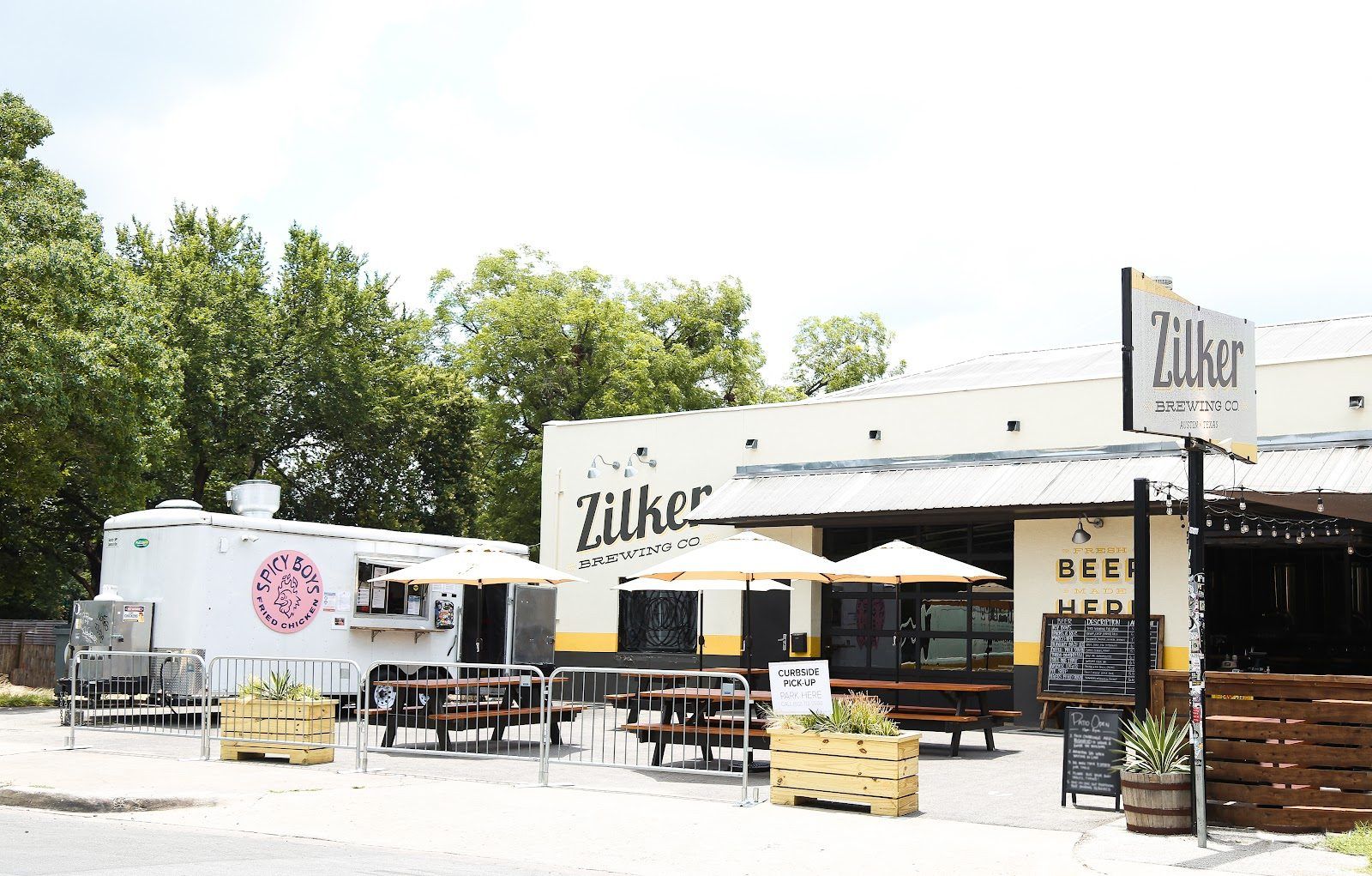 Zilker Brewing Austin bar interior
