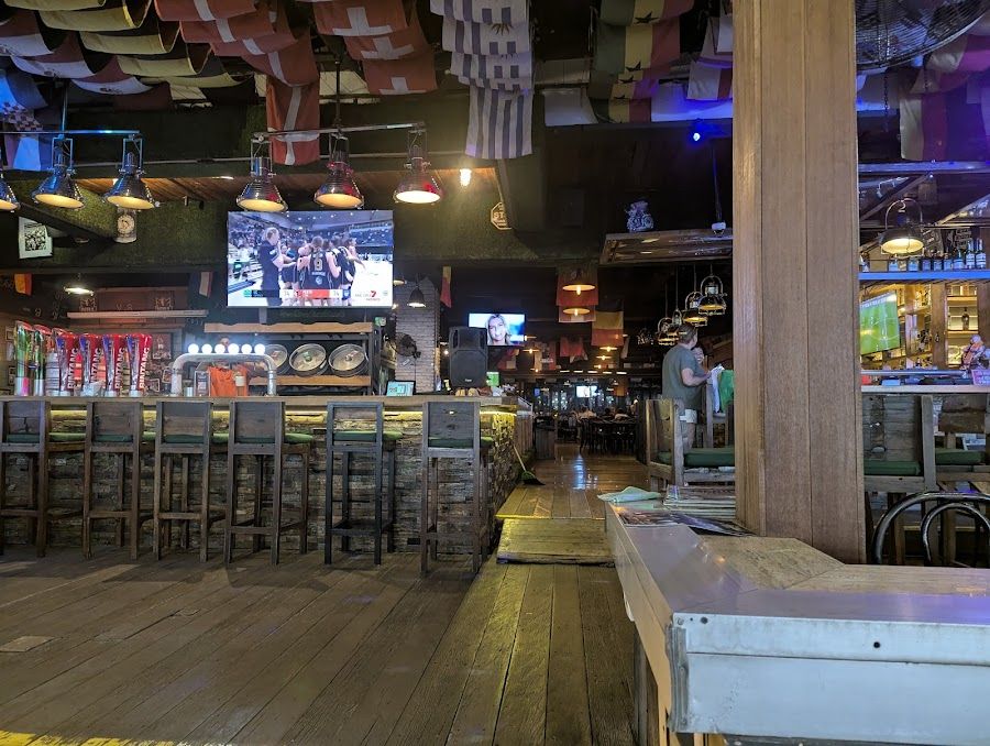 Stadium Cafe Sports Bar cocktail at the bar