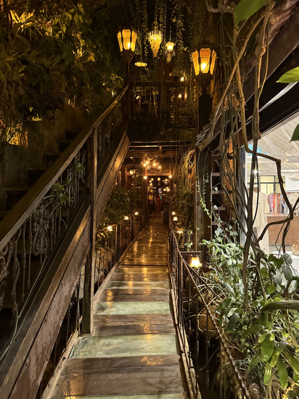 Tropical cocktails at La Favela Seminyak