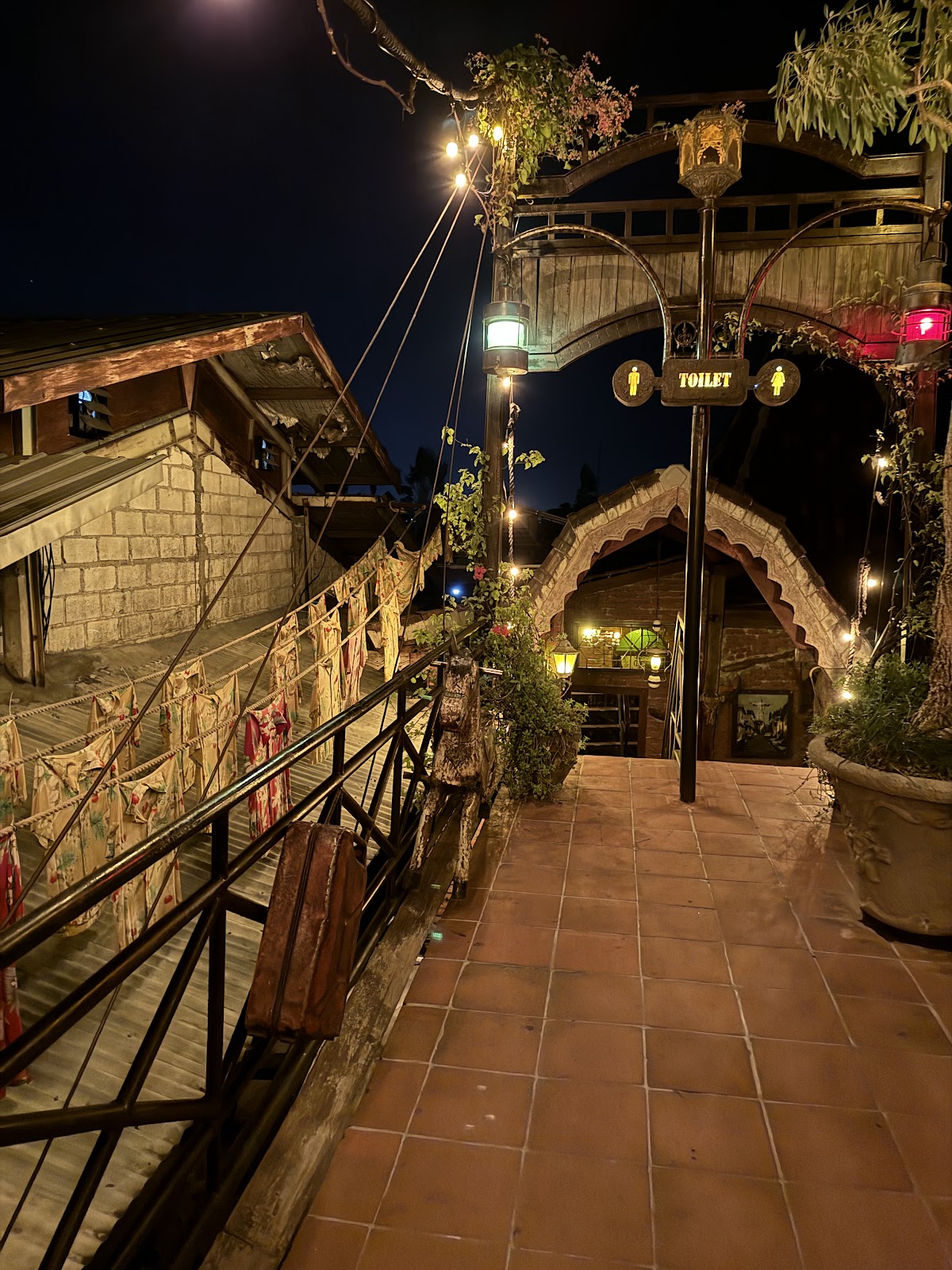 DJ booth and dancefloor at La Favela Bali