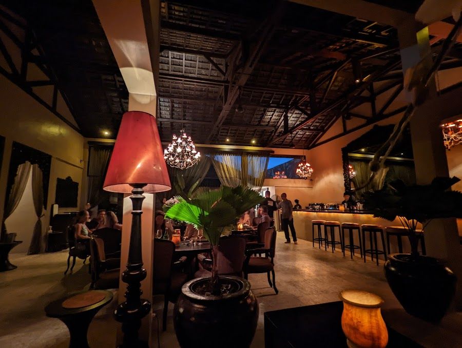 Sarong cocktail at the bar
