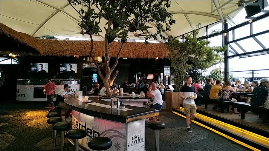 Sky Garden Lounge cocktail at the bar