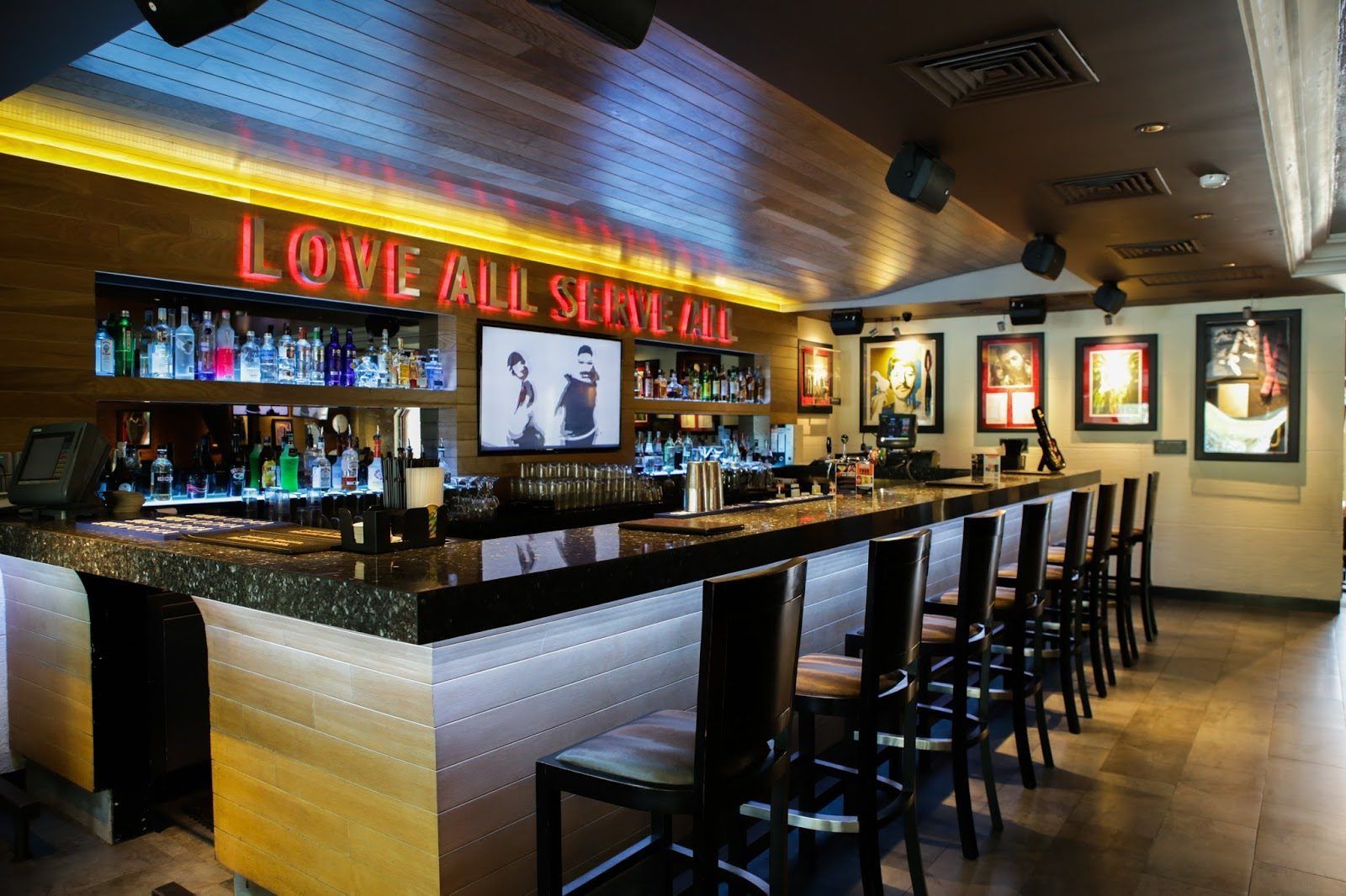 Hard Rock Cafe Bali Bali bar interior