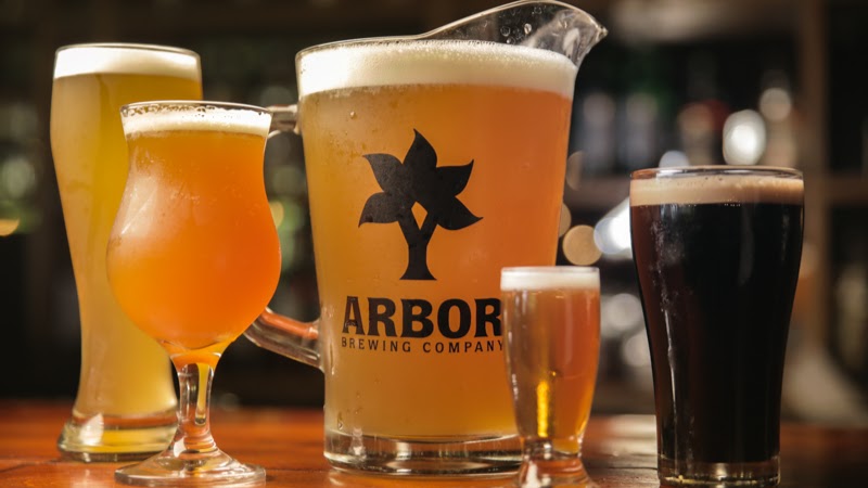 Arbor Brewing Bangalore bar interior