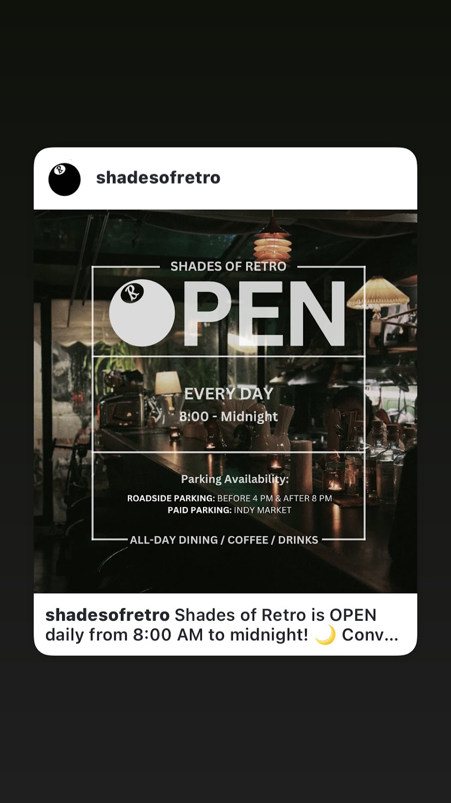 Shades of Retro, Bangkok