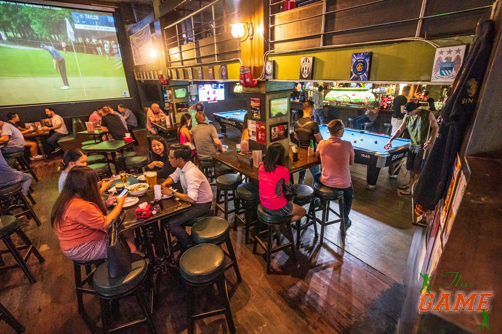 The Game Bangkok bar interior