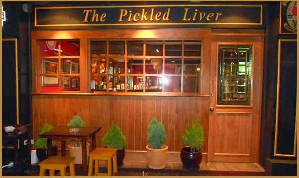 The Pickled Liver Bangkok bar interior
